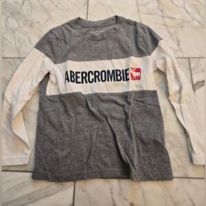 3 For $15 Abercrombie Kids Gray Long Sleeve Shirt